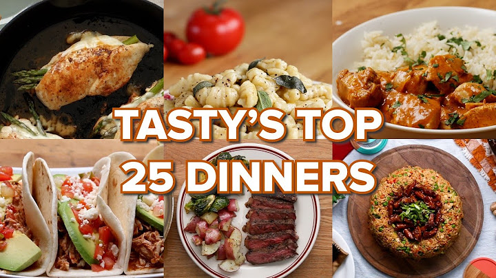 25 Καταπληκτικά δείπνα από το Tasty