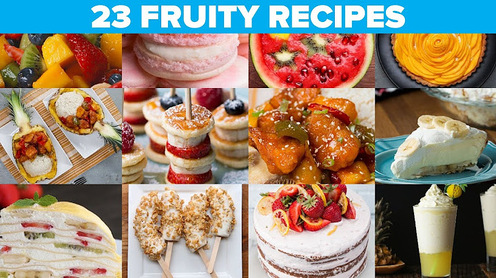 23 συνταγές αν αγαπάτε τα φρούτα